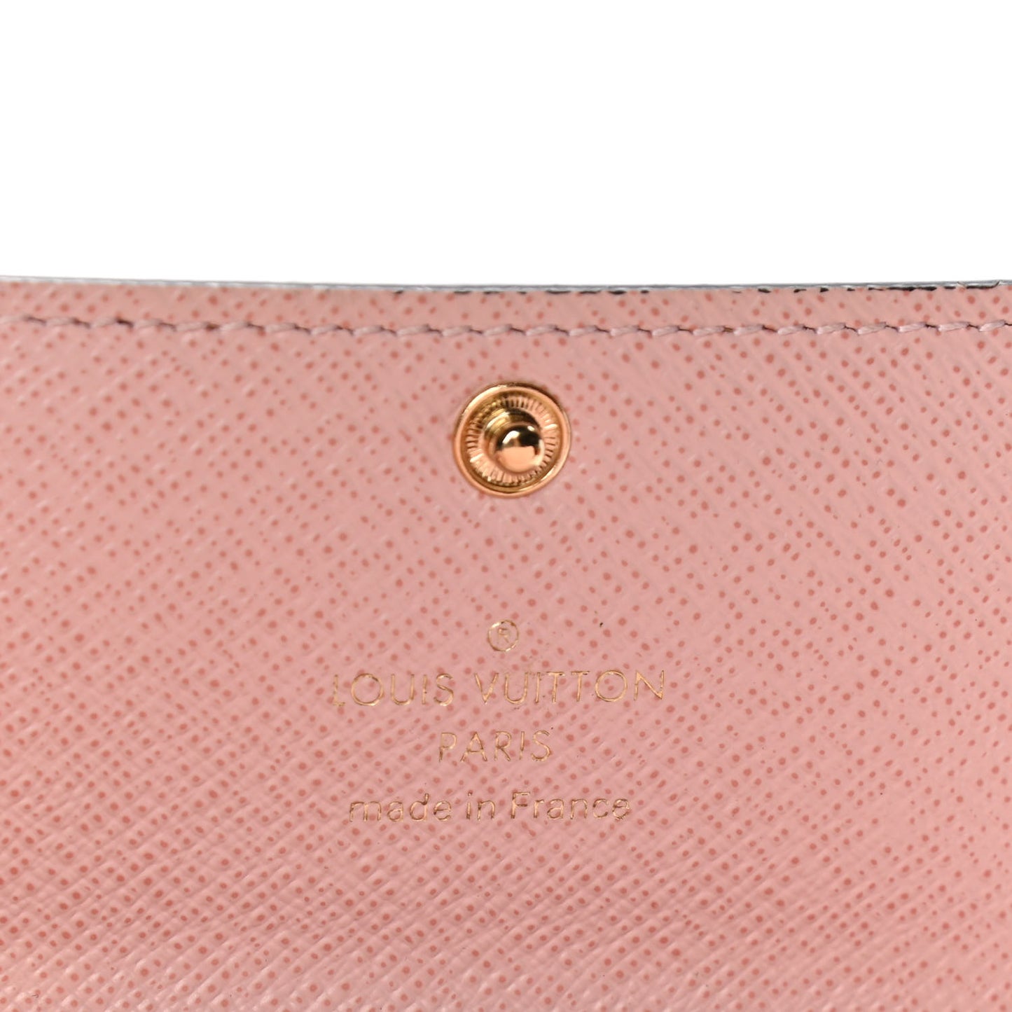 Damier Ebene Multicles 6 Key Holder Rose Ballerine