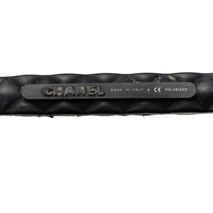 Chanel Acetate Quilted Polarized Butterfly CC Sunglasses 5288-Q Black 5 of 8