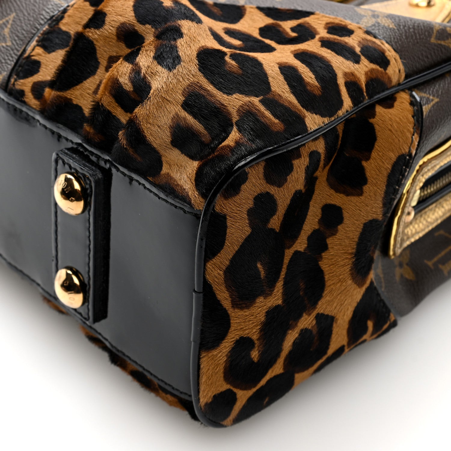 Louis Vuitton Monogram Leopard Adele 9 of 9