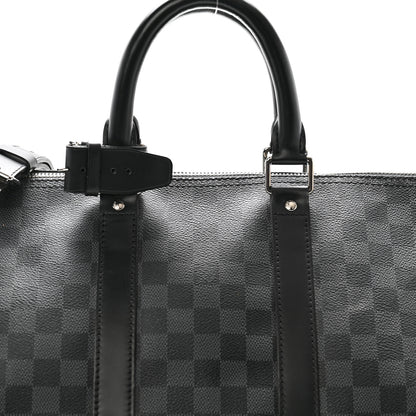 Louis Vuitton Damier Graphite Keepall Bandouliere 45 8 of 10