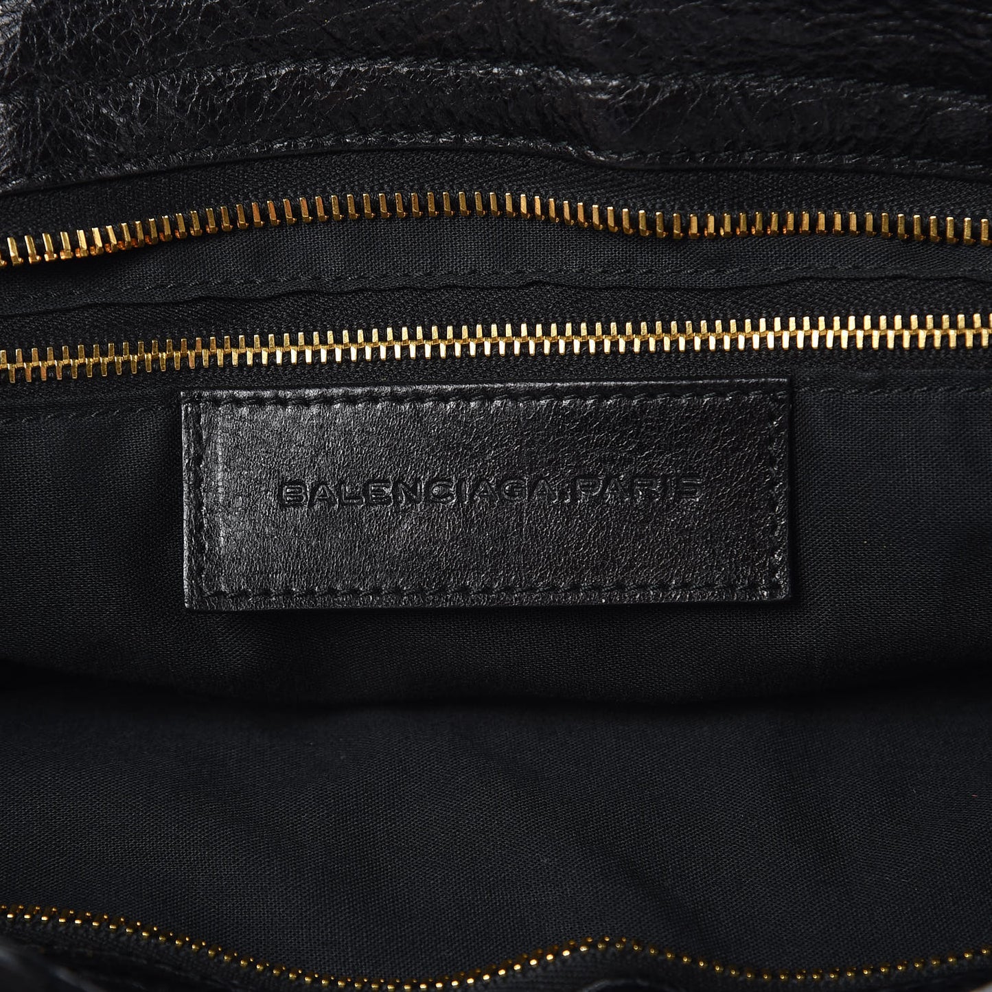Agneau Giant 12 Gold Hardware City Black