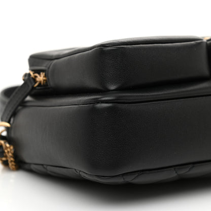 Chanel Calfskin Quilted Small Camera Case Black 9 of 11
