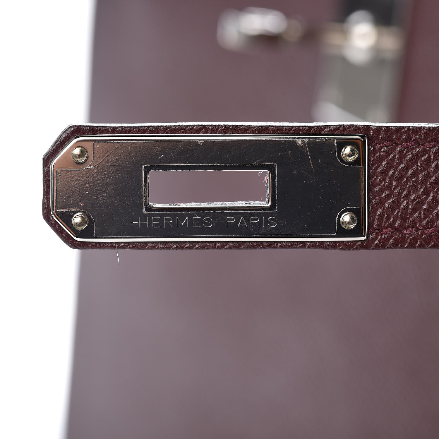 Hermes Epsom Kelly Sellier 32 Bordeaux 30 of 37