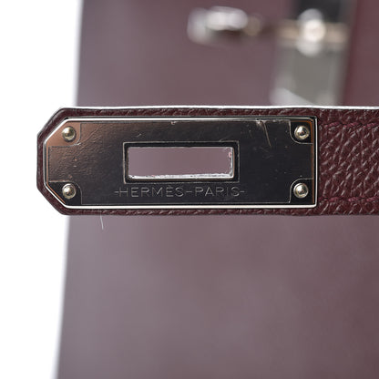 Hermes Epsom Kelly Sellier 32 Bordeaux 30 of 37