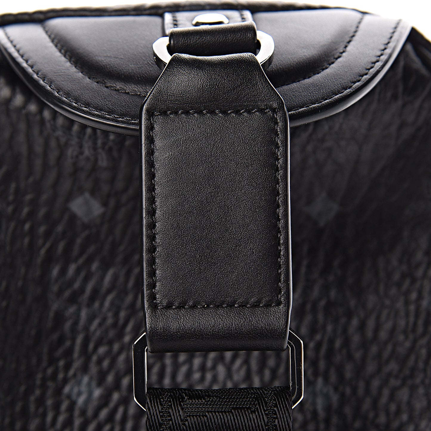 Visetos Spot Medium Sling Bag Black Silver
