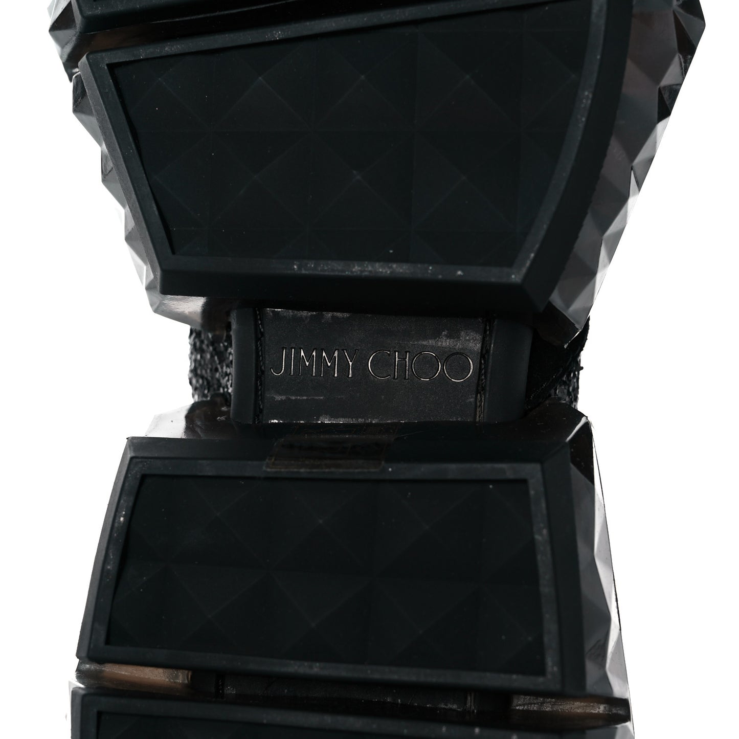 Glitter Calfskin Suede Womens Diamond F Low Top Sneaker 38 Black