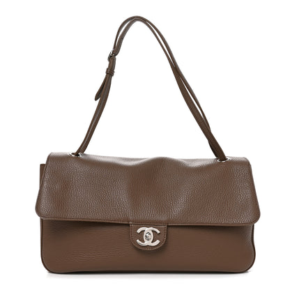 Chanel Grained Calfskin Small Souplissimo Maxi Flap Light Brown 1 of 10