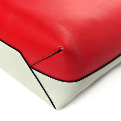 Celine Shiny Smooth Calfskin Small Twisted Cabas Jade Bright Red 12 of 12