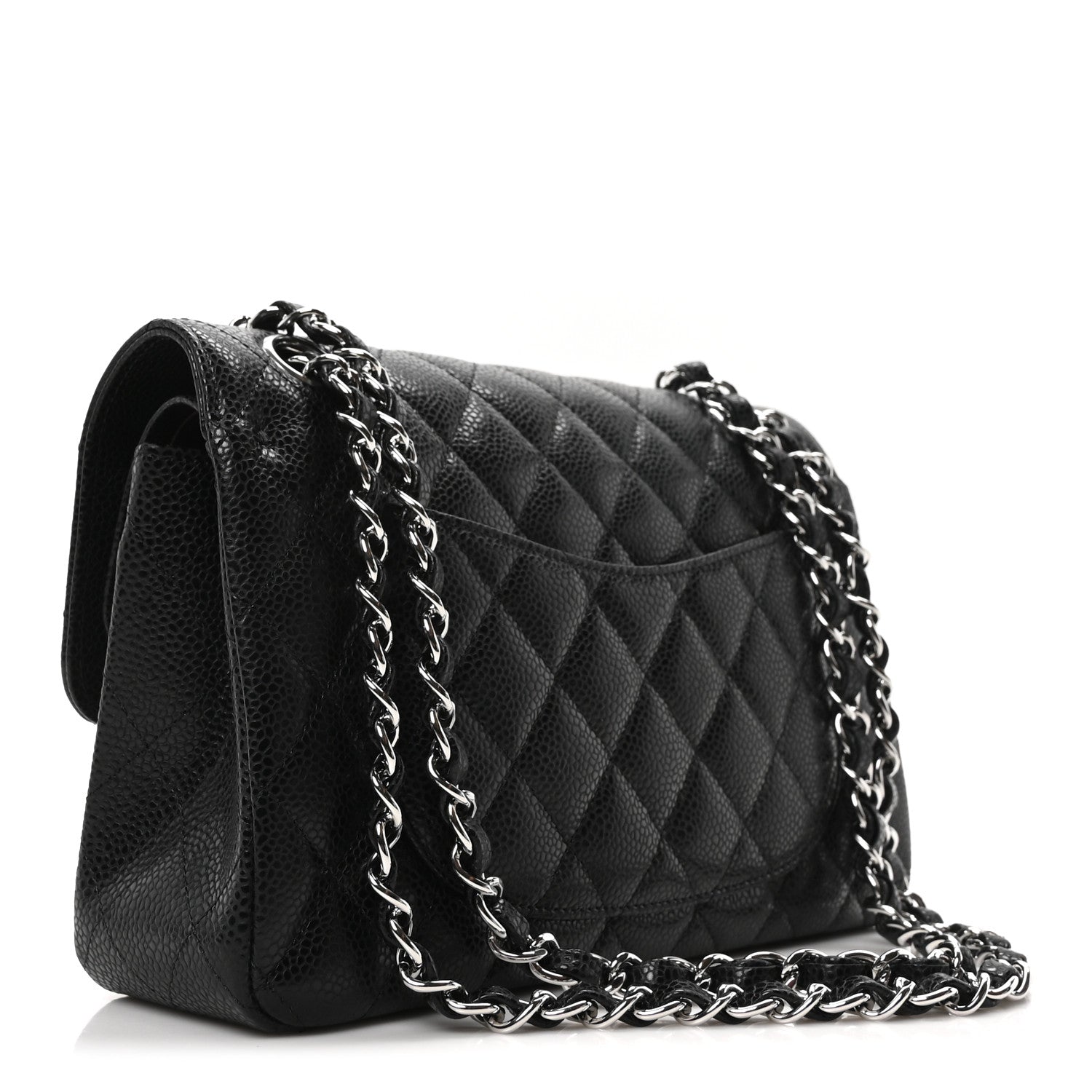 Chanel Caviar Quilted Small Double Flap Black 3 of 10
