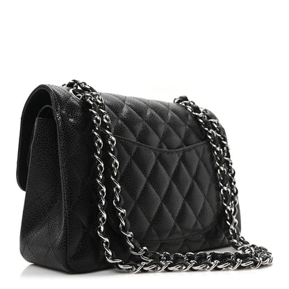 Chanel Caviar Quilted Small Double Flap Black 3 of 10
