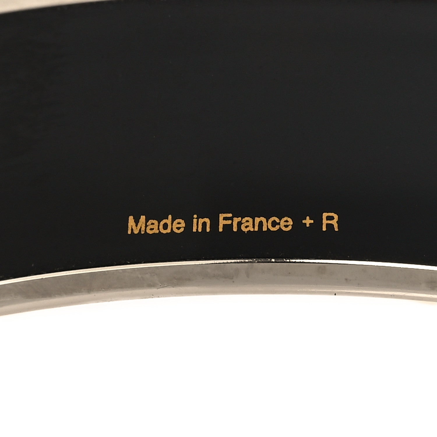 Hermes Enamel Printed Della Cavalleria Wide Bracelet 70 Cacao 5 of 6