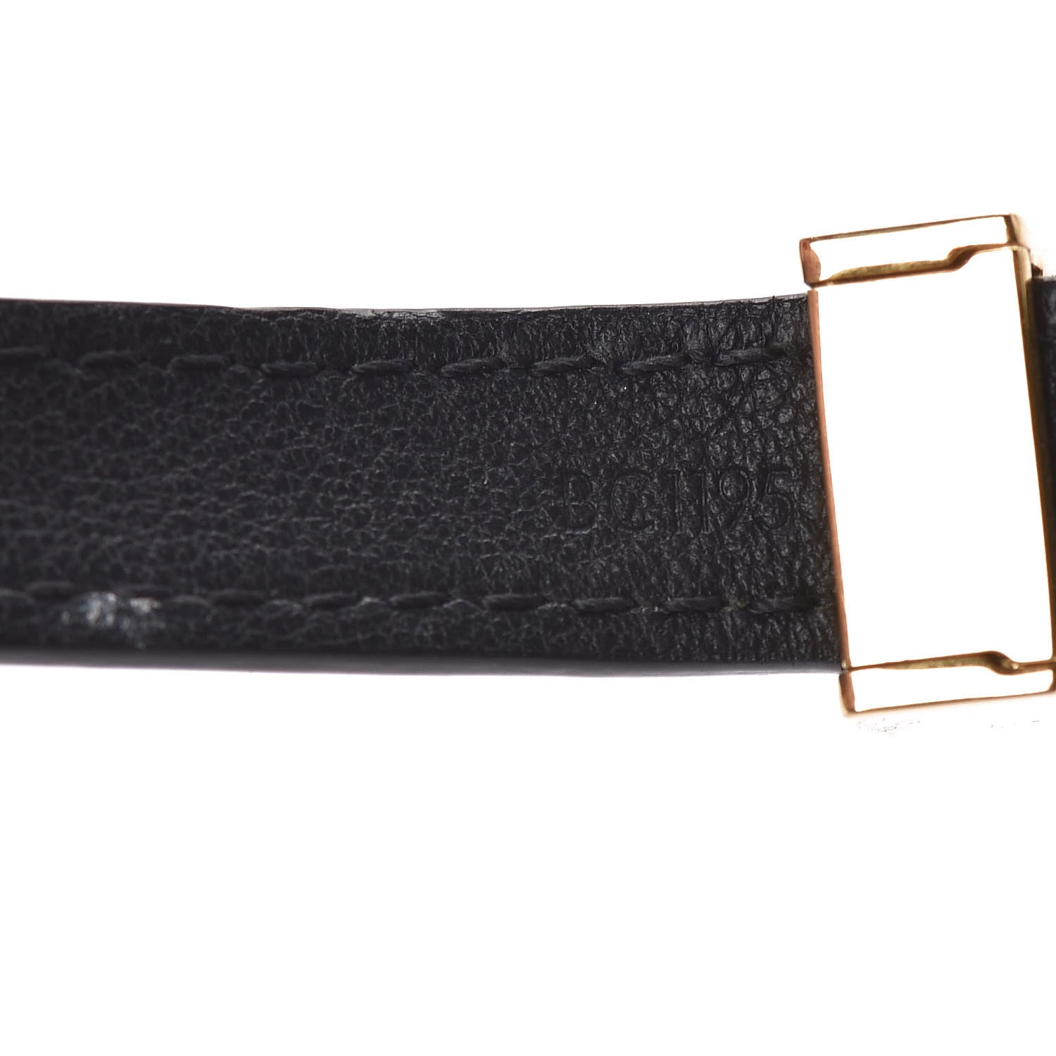 Louis Vuitton Calfskin Box It Bracelet 17 Black 6 of 6