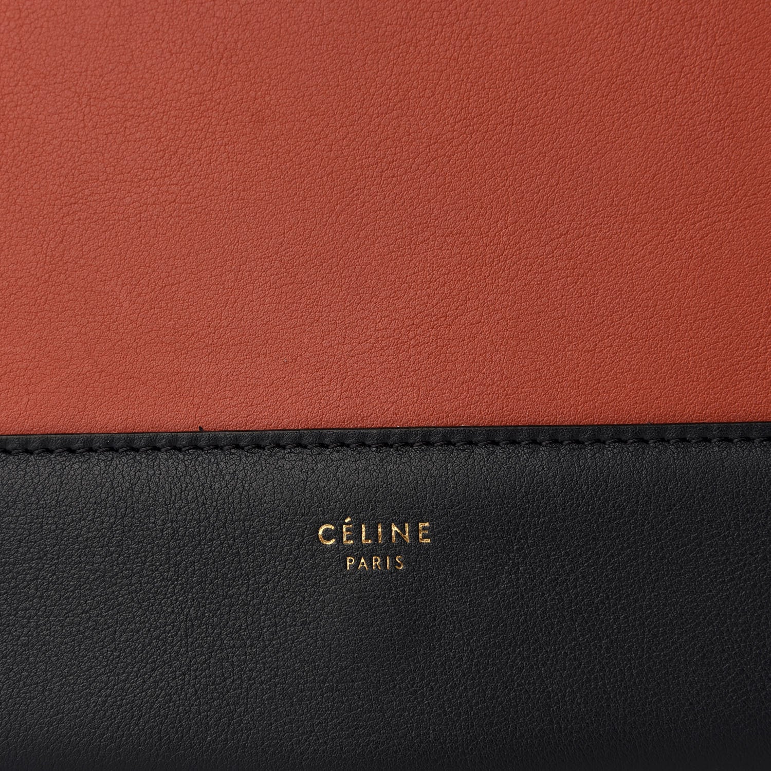 Celine Shiny Smooth Calfskin Medium Frame Shoulder Bag Dark Navy Claycourt 8 of 8
