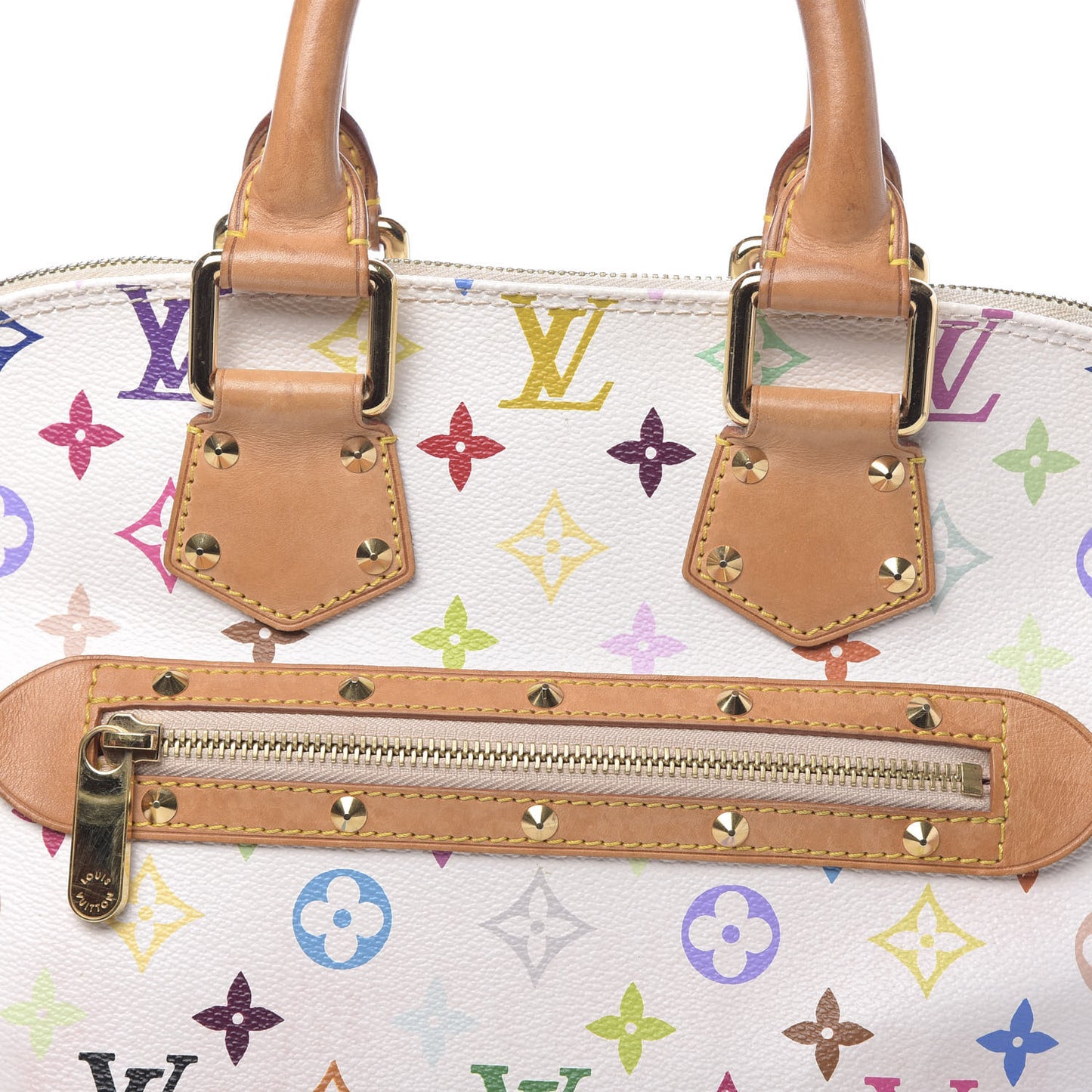 Monogram Multicolor Alma White