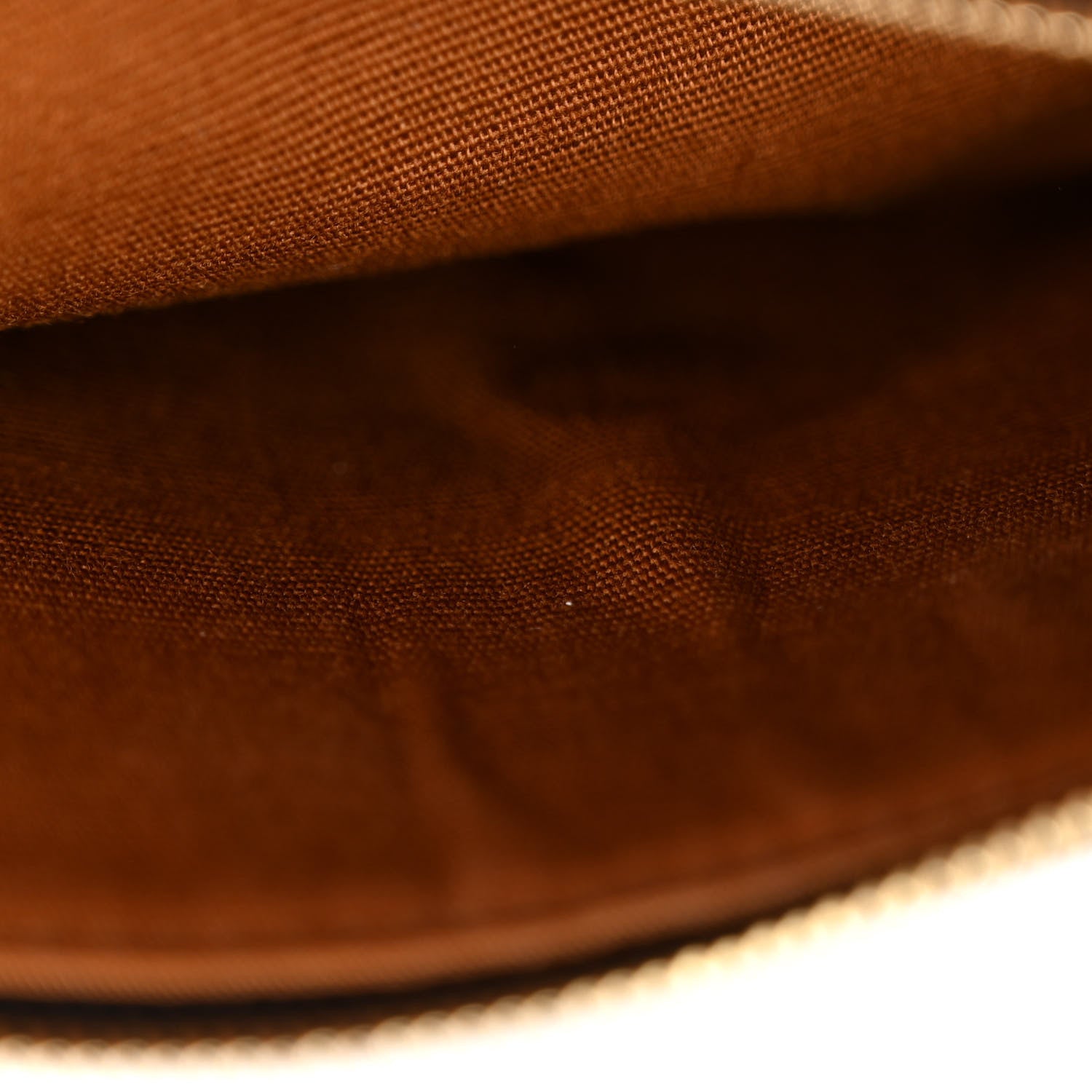 Celine Triomphe Canvas Lambskin Wallet On Strap Tan 13 of 13