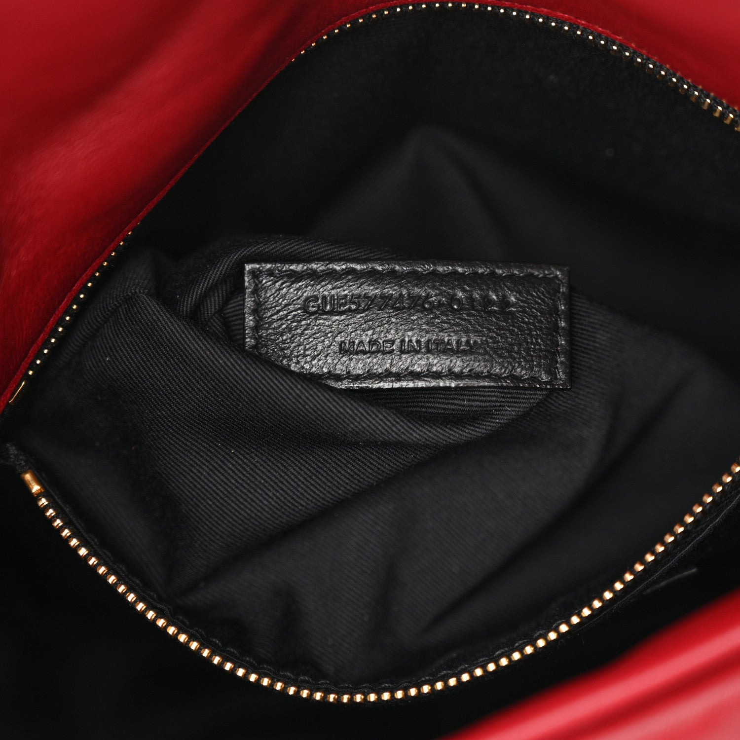 Saint Laurent Lambskin Quilted Small Loulou Puffer Monogram Chain Satchel Red 5 of 11