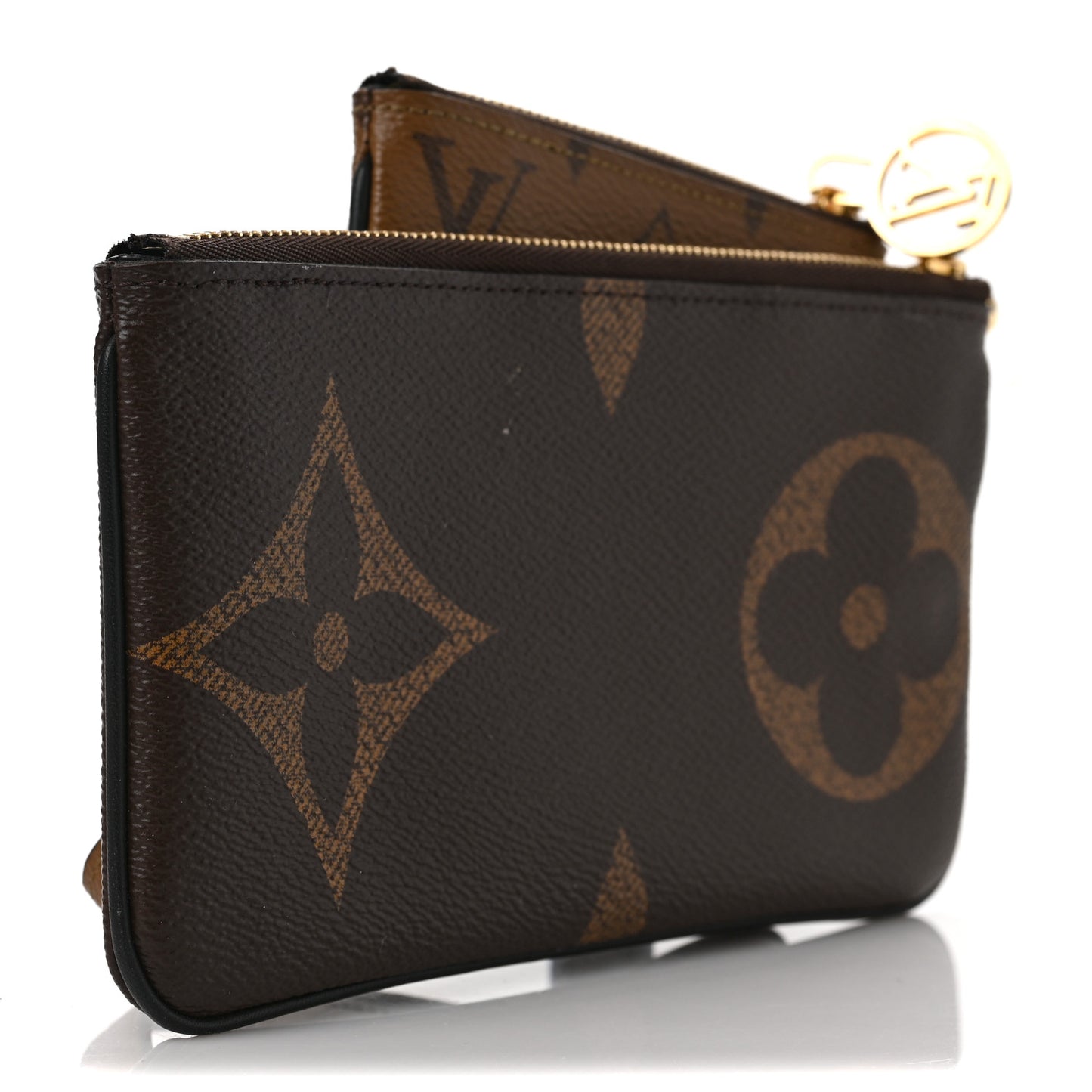 Reverse Monogram Giant Trio Pouch
