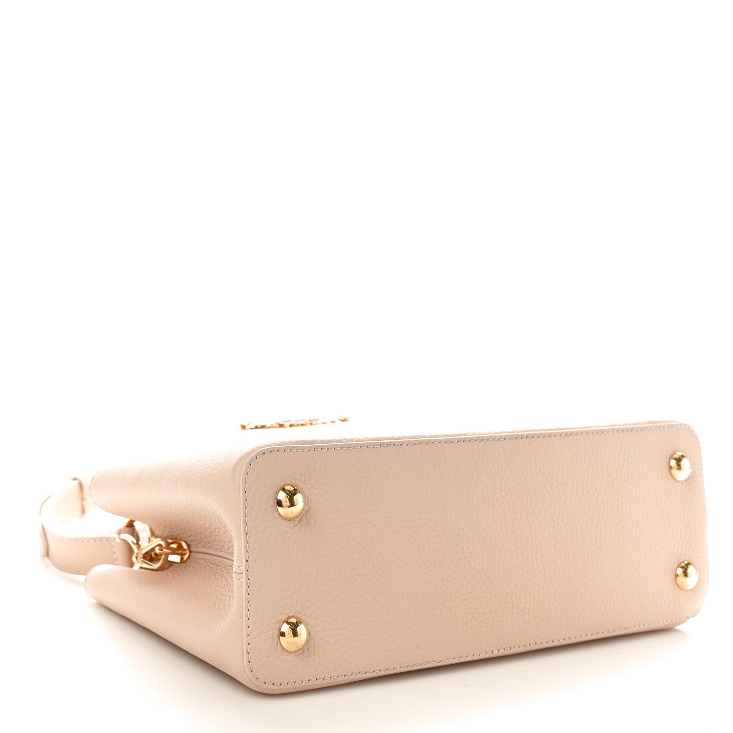Louis Vuitton Taurillon LV Bloom Capucines MM Blush 4 of 9