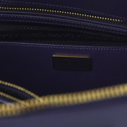 Prada Saffiano Lux Large Promenade Uva 9 of 10