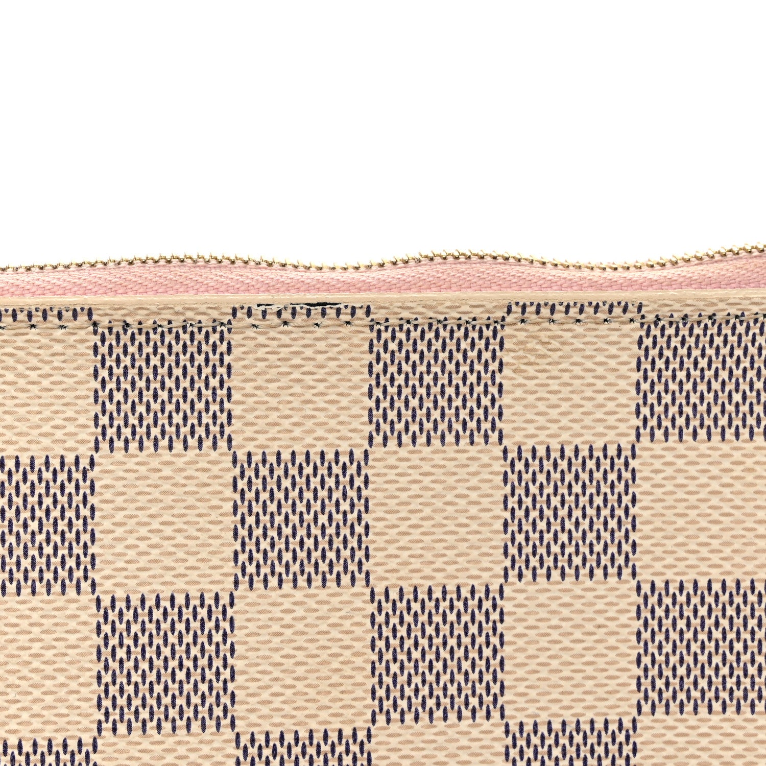 Louis Vuitton Damier Azur Neverfull MM GM Pochette Rose Ballerine 11 of 11