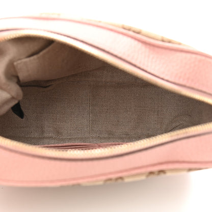 Gucci Monogram Mini Bree Messenger Bag Beige Soft Pink 5 of 15