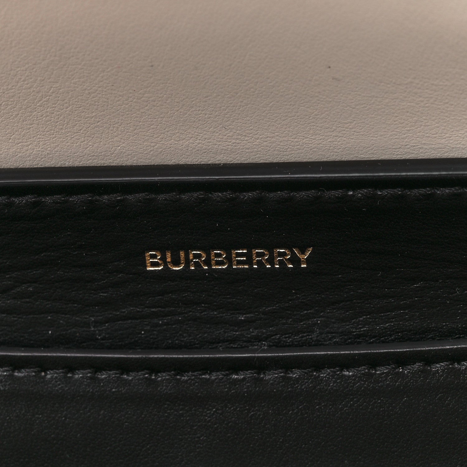 Burberry Calfskin Vintage Check Triple Stud Mini Belt Bag Archive Beige 7 of 12