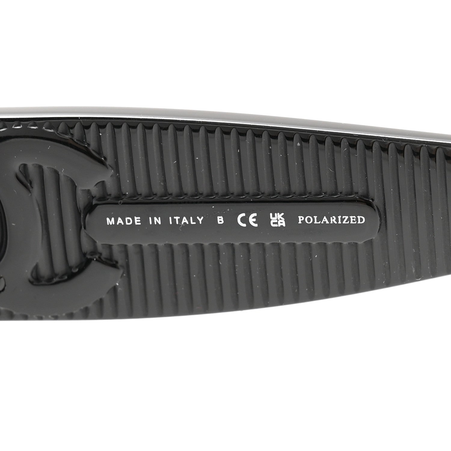 Chanel Acetate Polarized Rectangle Sunglasses 5493-A Black 6 of 7