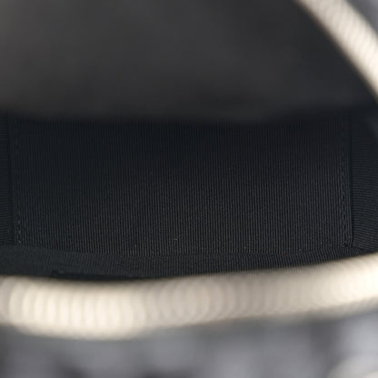 Chanel Denim Quilted Flower CC Mini Classic Backpack Black 5 of 11