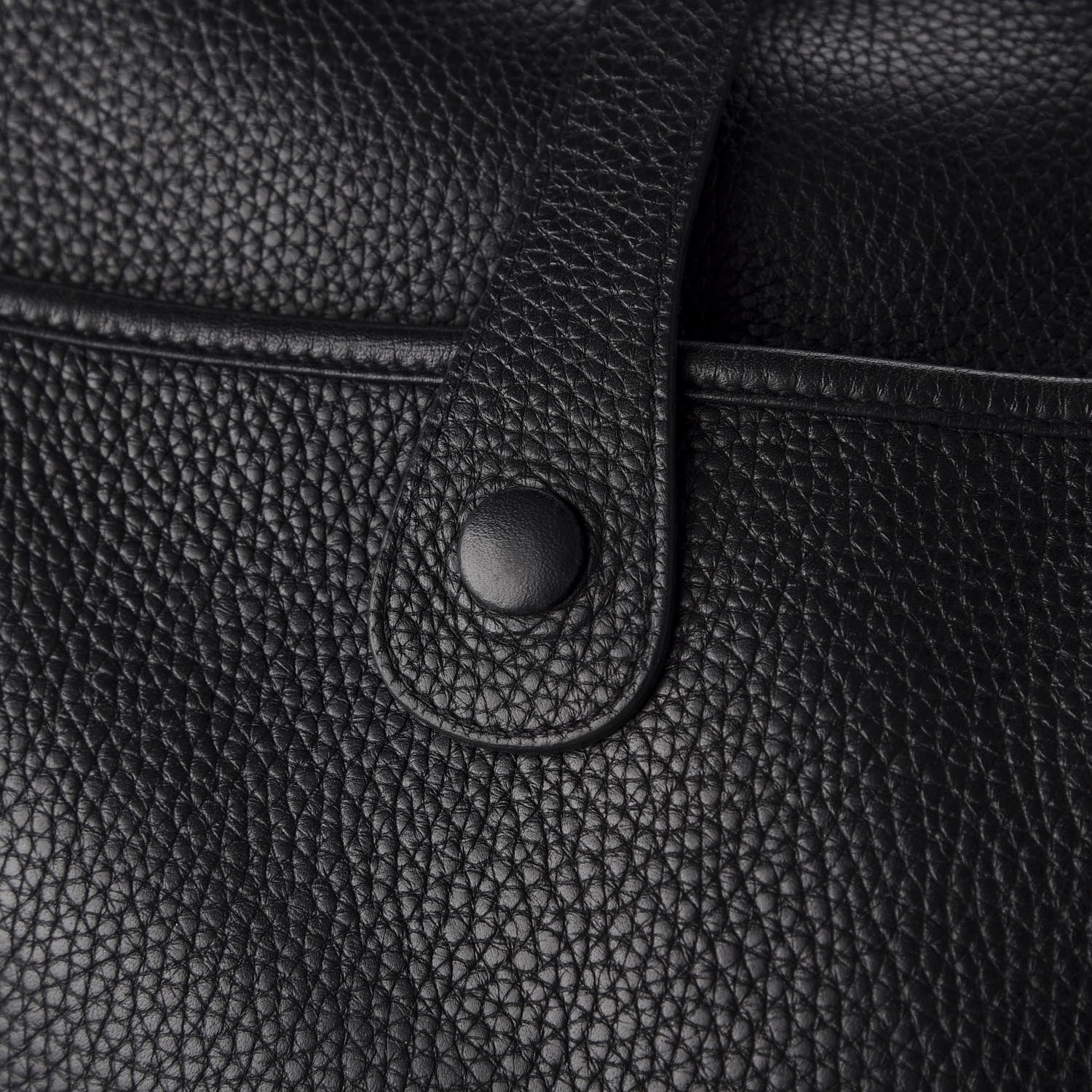 Hermes Taurillon Clemence Evelyne III GM Black 10 of 10