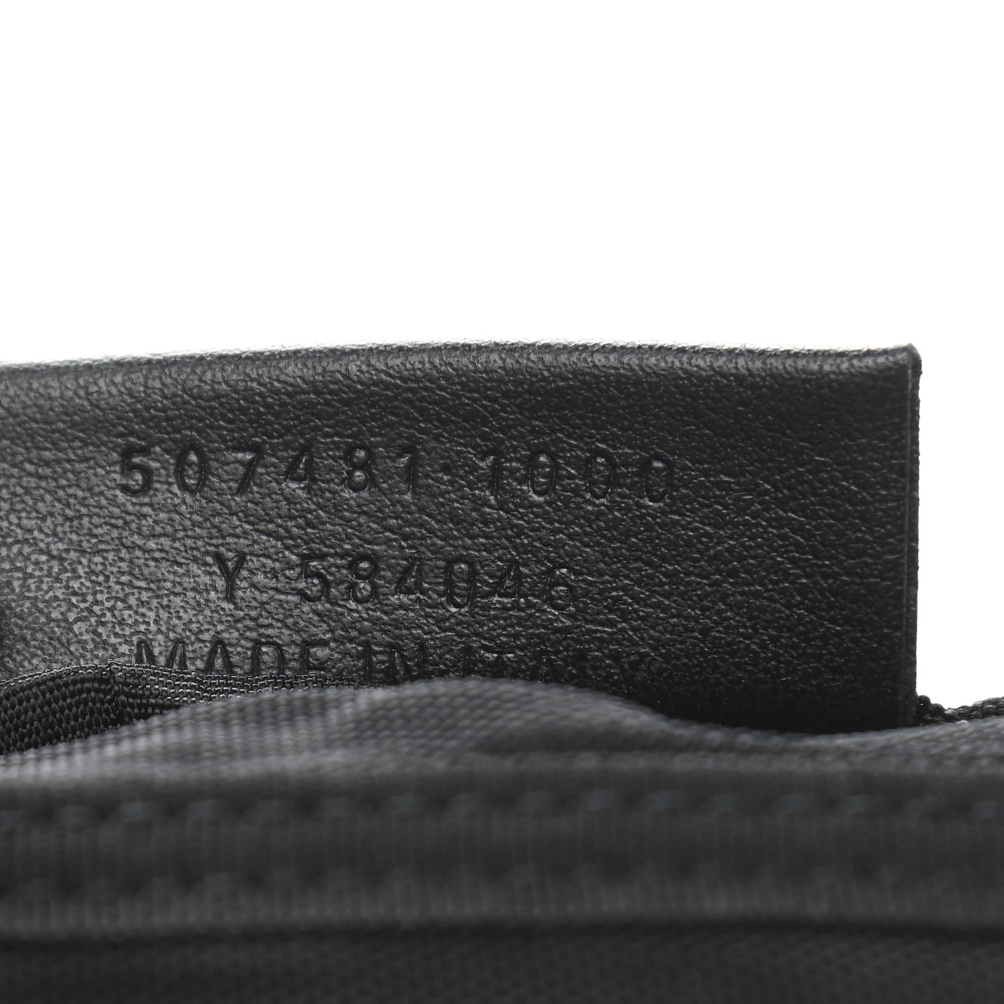 Nylon Logo Explorer Coin Wallet Black