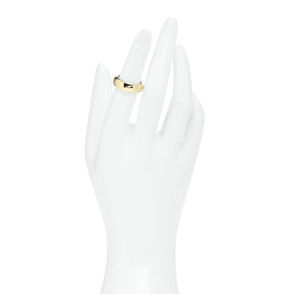 Tiffany 18K Yellow Gold 6mm Classic Wedding Band Ring 50 5.25 2 of 4