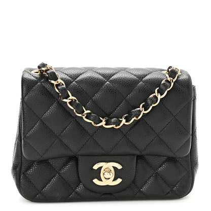 Chanel Caviar Quilted Mini Square Flap Black 1 of 10