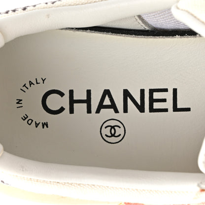 Chanel x Pharrell Williams Canvas Womens Sneakers 35 White Multicolor 9 of 10