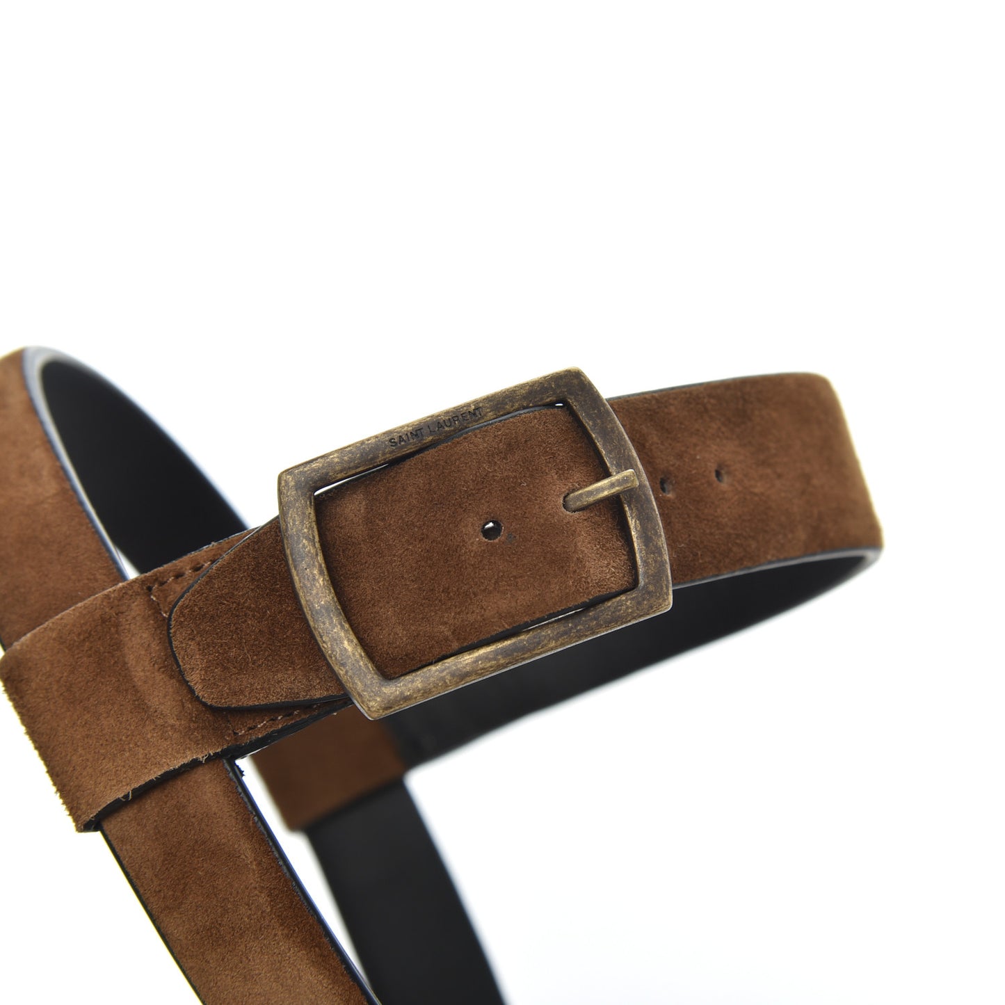 Suede Oak 100 Ankle Strap Sandals 39 Land