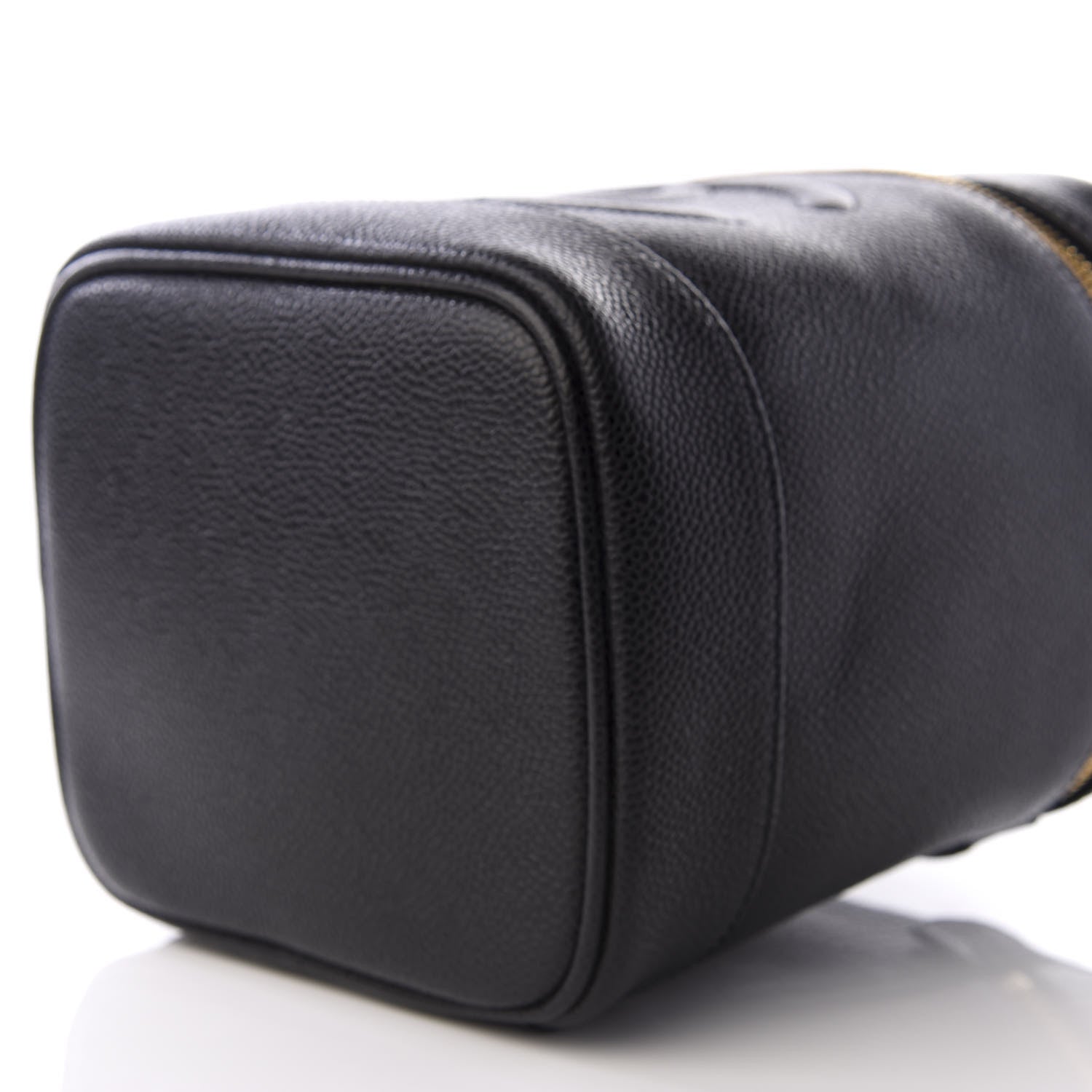 Chanel Caviar Cosmetic Vanity Bag Black 6 of 11