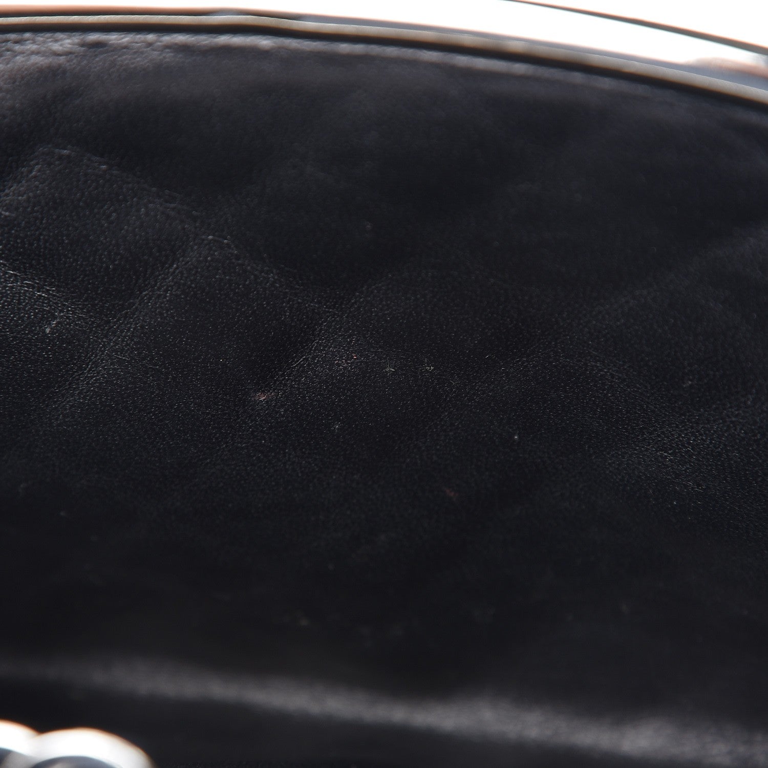 Chanel Lambskin Perforated Timeless Clutch Black 8 of 10
