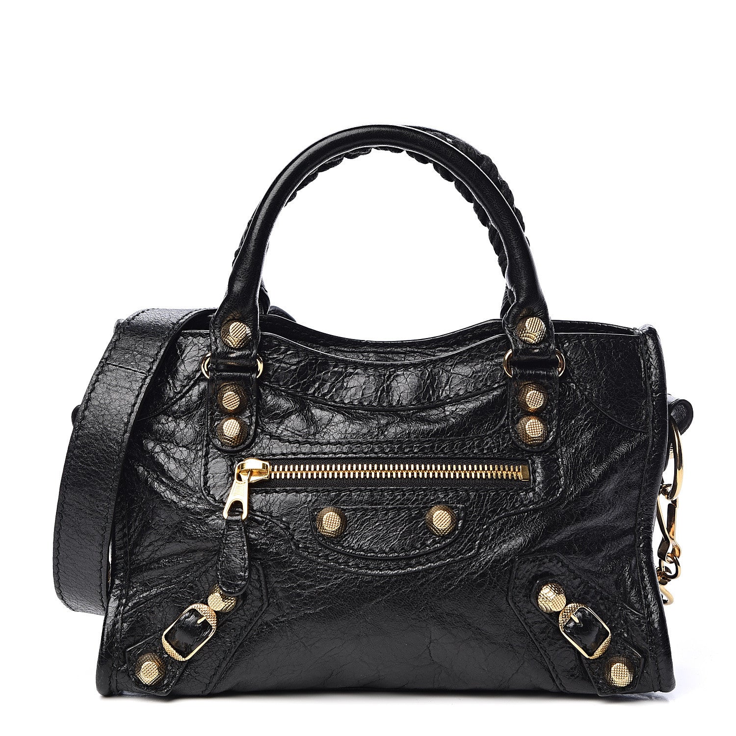 Balenciaga Agneau Giant 12 Gold Hardware Mini City Black 1 of 10