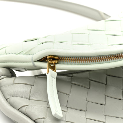 Bottega Veneta Nappa Intrecciato Small Gemelli Agate Grey Glacier 10 of 11