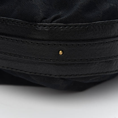Gucci Monogram Medium Interlocking Hobo Black 11 of 11