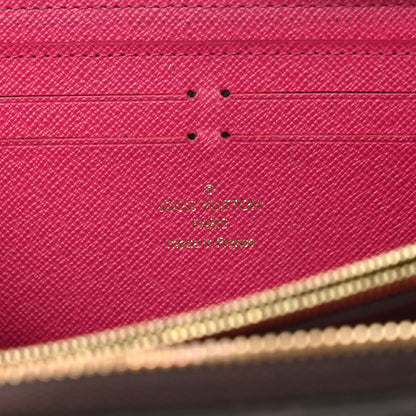 Louis Vuitton Monogram Clemence Wallet Fuchsia 6 of 10