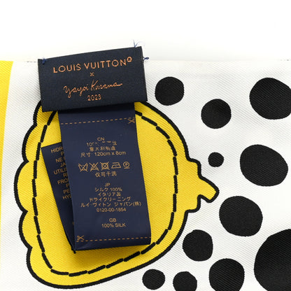 Louis Vuitton LV x YK Infinity Dots Bandeau Black Yellow White 3 of 3
