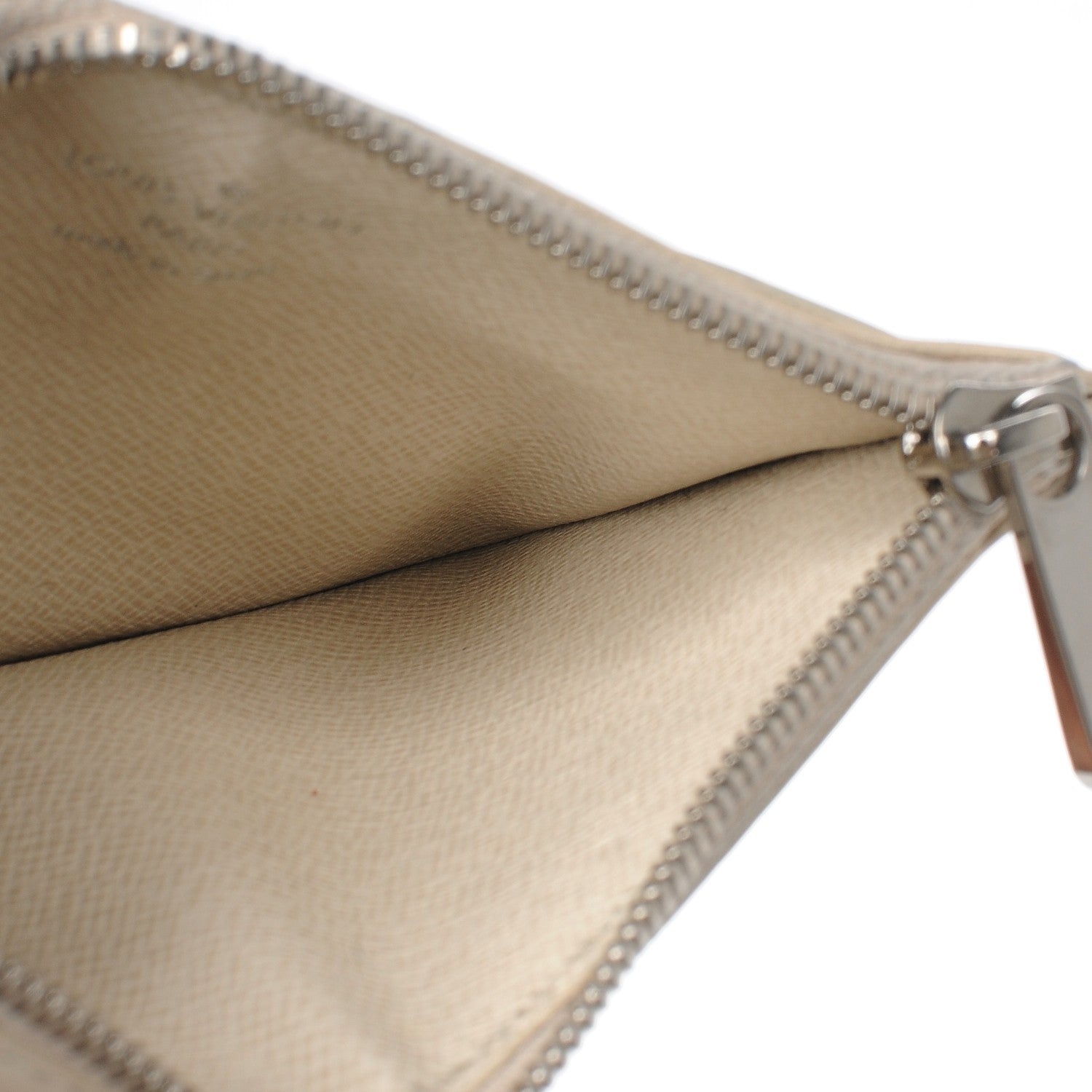 Louis Vuitton Epi Key Pouch Ivory 6 of 8