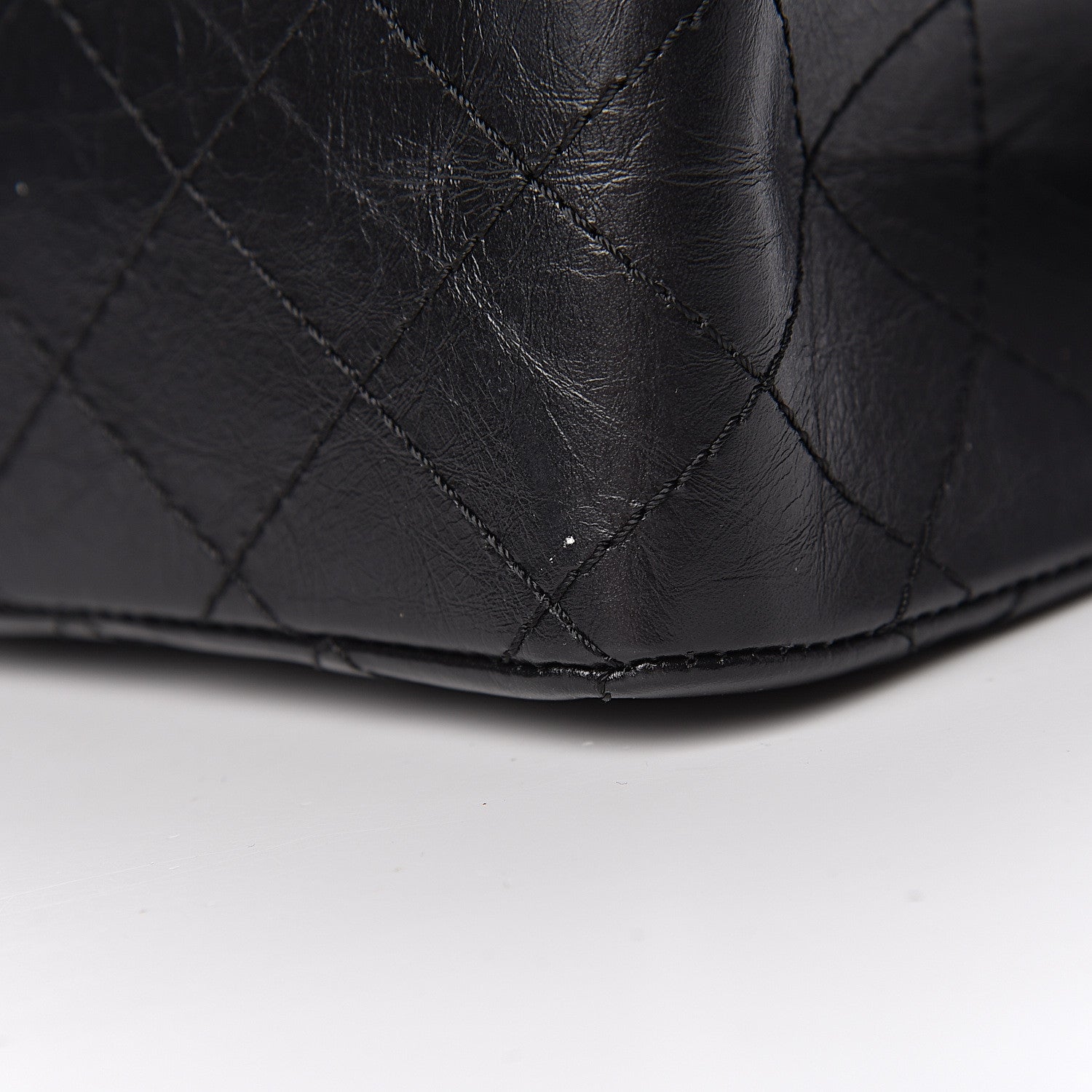 Chanel Aged Calfskin Quilted 2.55 Reissue 226 Flap Black 10 of 12