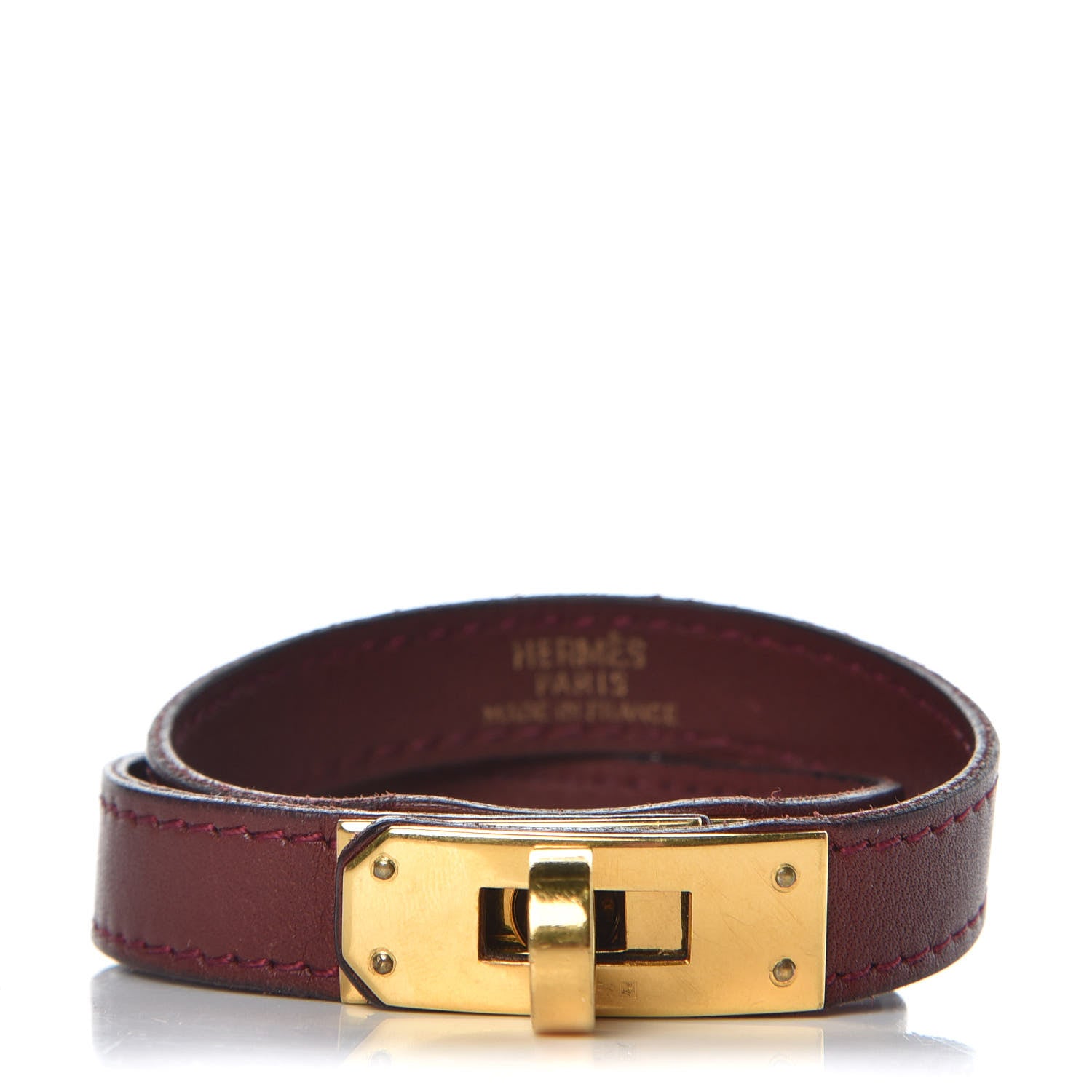 Hermes Swift Kelly Double Tour Bracelet S Rouge H 1 of 6