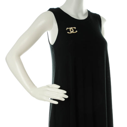Chanel Pearl CC Brooch Gold 2 of 4