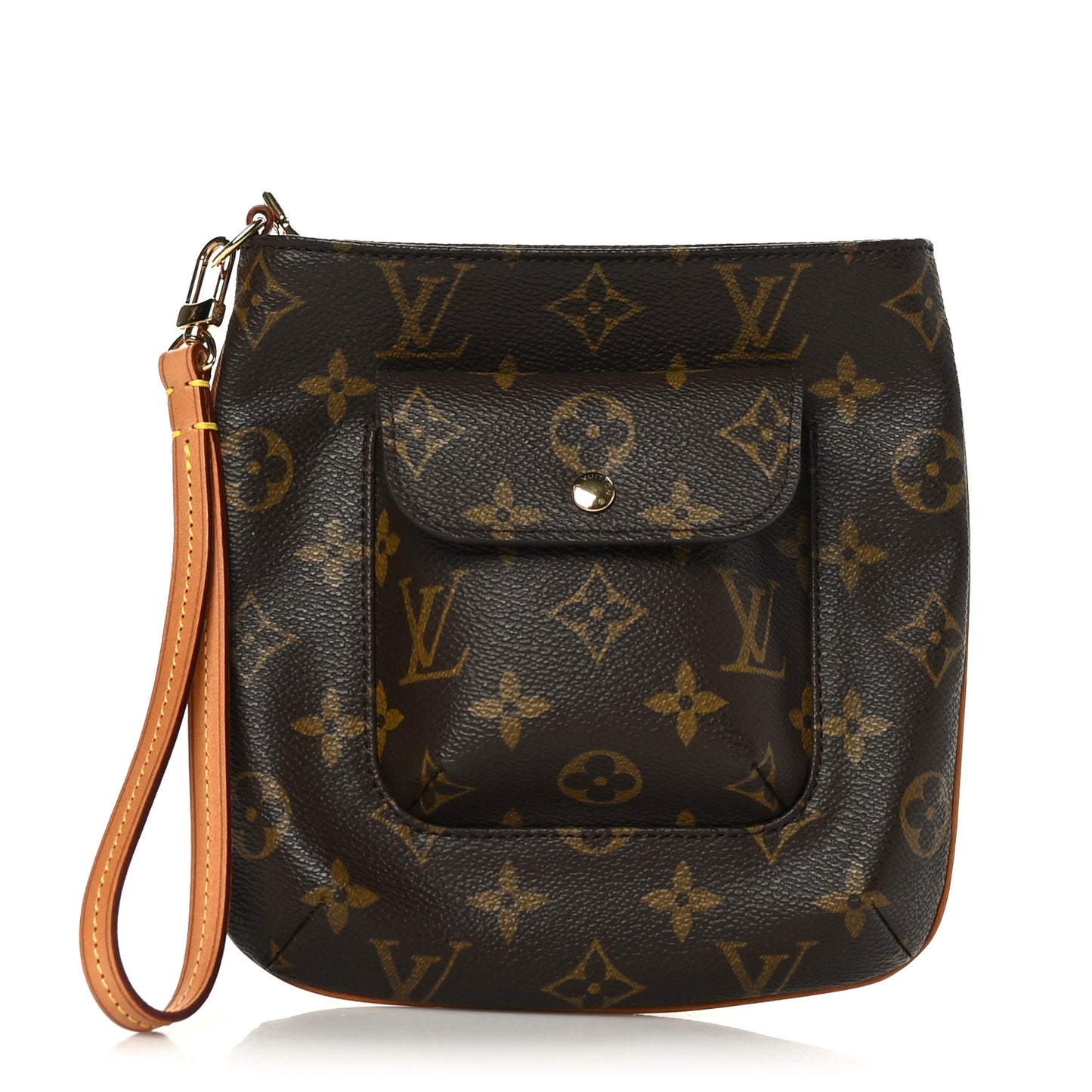 Monogram Partition Wristlet