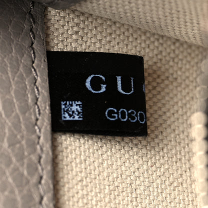 Gucci Pebbled Calfskin Small Dionysus Shoulder Bag Dusty Grey 9 of 11