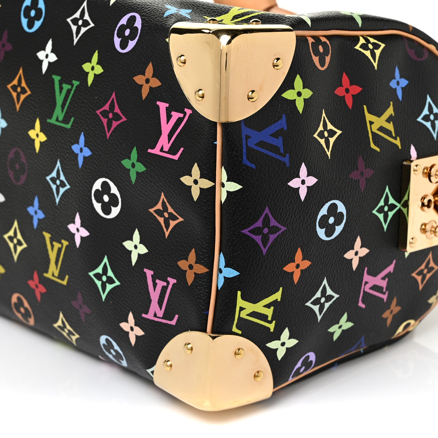 Louis Vuitton Monogram Multicolor Speedy 30 Black 9 of 21