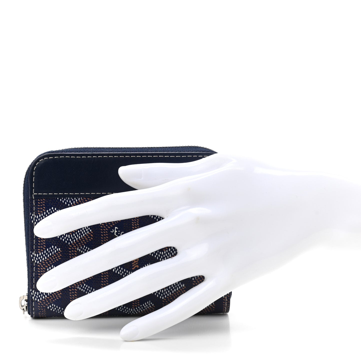 Goyardine Matignon PM Wallet Navy