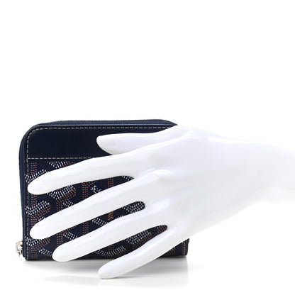 Goyard Goyardine Matignon PM Wallet Navy 2 of 7